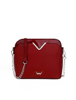 VUCH Fossy Smooth Red Handbag