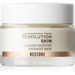 Revolution Skincare Restore Collagen Boosting obnovujúca nočná krémová maska na podporu tvorby kolagénu 50 ml Revolution Skincare Restore Collagen Boosting obnovujúca nočná krémová maska na podporu tvorby kolagénu 50 ml