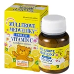 DR.MULLER Müllerove medvedíky® s príchuťou citróna a vitamínom C 45 tablet DR.MULLER Müllerove medvedíky® s príchuťou citróna a vitamínom C 45 tablet