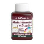 MEDPHARMA Multivitamín s minerály + extra C 107 tablet