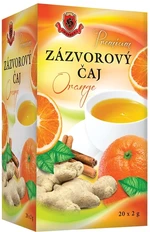 HERBEX Zázvorový čaj Pomeranč sáčky 20 x 2 g