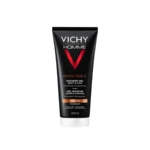 VICHY Homme Hydra Mag C Hydratační povzbuzující sprchový gel na tělo a vlasy 200 ml