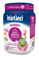 Marťánci Walmark Gummy černý bez 20 mg želatinové tablety 50 ks