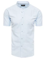 Men's Short Sleeve Shirt Blue Dstreet