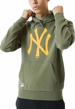 New York Yankees MLB Seasonal Team Logo Olive/Orange M Sweat à capuche