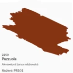 Akvarelová barva Umton 2,6ml – 2250 puzzuola