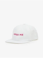 White Men's Cap with VANS Loves Me - Mens