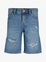 Blue Boys Denim Shorts Jack & Jones Chris - Boys