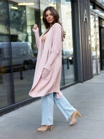 Pink cardigan By o la la cxp1123.lightpink