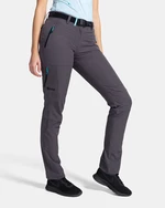 Women's outdoor pants KILPI BELVELA-W Dark gray