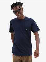 Dark blue men's T-Shirt VANS Mn Woven Patch Pocket M - Men