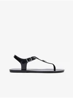 Black Women's Sandals Michael Kors Mallory Jelly - Ladies