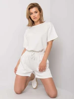 Two-piece set Ecru