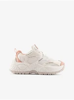 Cream Women's Sneakers on the Armani Exchange Platform - Women