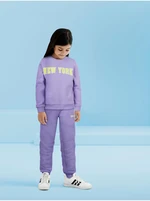 Purple girly sweatshirt name it Lola - Girls