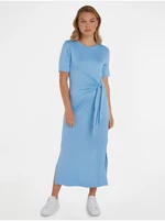 Light blue women's maxi-dresses Tommy Hilfiger - Women