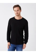 LC Waikiki Crew Neck Long Sleeve Men's Pajamas Top