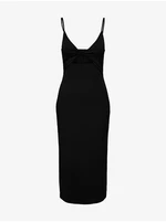 Black Women's Pencil Maxi-dresses ONLY Debbie - Ladies