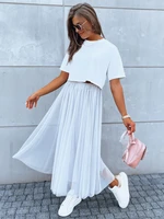 Tulle skirt ARTEMIDA light gray Dstreet