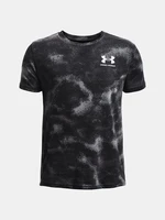 T-shirt Under Armour UA SPORTSTYLE LC AOP SS-BLK - Boys
