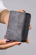 Polo Air Men's Jeans Patterned Sports Wallet Gray