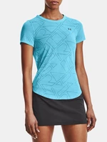 Modré dámske športové tričko Under Armour UA Run Trail Tee