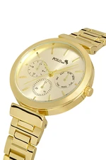 Polo Air Classic Women's Wristwatch Gold Color