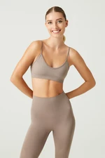 LOS OJOS x Melody Bronze Seamless Support Strappy Sports Bra