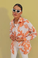 Bigdart Oversize Long Basic Shirt - Orange