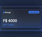 Fiery.gg F$4000 Balance Gift Card