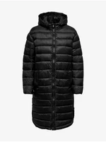 Women's Black Quilted Coat ONLY Melody - Women