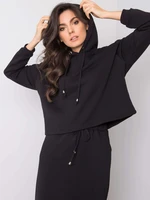 RUE PARIS Black cotton set