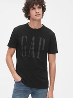 Tričko GAP Logo crewneck t-shirt Čierna