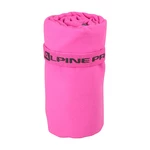 Quick drying towel 50x100cm ALPINE PRO TOWELE pink glo