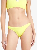 Žltý dámsky spodný diel plaviek Tommy Hilfiger Underwear
