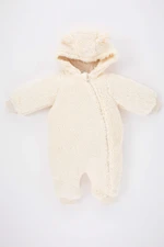 DEFACTO Plush Regular Fit Hooded Overalls