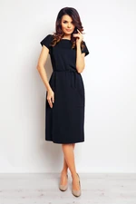Infinite You Woman's Dress M085 Navy Blue