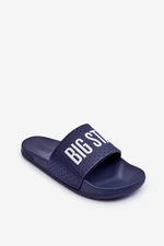 Classic Women's Big Star Navy Blue Flip-Flops