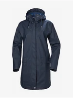 Dark blue women's waterproof jacket HELLY HANSEN Moss - Women