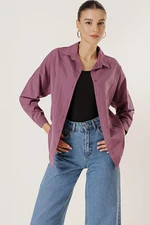 By Saygı Oversize Long Basic Shirt