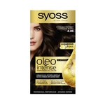 Syoss Oleo Intense Barva na vlasy 4-86 čokoládově hnědá 50 ml