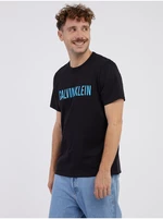 Čierne pánske tričko s nápisom Calvin Klein Underwear