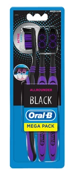 Oral-B zubná kefka Sensitive Black 3 ks