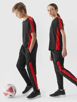 Dětské fotbalové kalhoty 4F x Robert Lewandowski - černé
