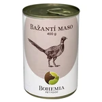 BOHEMIA PET FOOD Konzerva bažantí maso ve vlastní šťávě pro psy 400 g