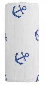 T-Tomi Velká bavlněná Tetra osuška Anchors, 120 x 120 cm