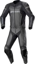 Alpinestars GP Force Chaser Leather Suit 2 Pc Black/Black 52 Dvoudílná moto kombinéza