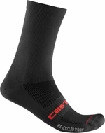 Castelli Re-Cycle Thermal 18 Sock Black S/M Skarpety kolarskie