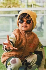 Detské slnečné okuliare Ki ET LA RoZZ hnedá farba