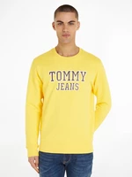Tommy Jeans Entry Graphi Mikina Žlutá